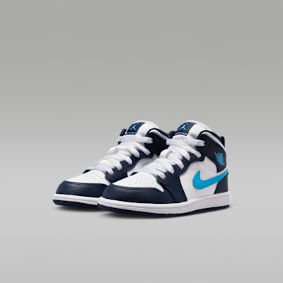 Jordan 1 Mid Younger Kids' Shoes. Nike NO